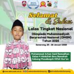 Muhammad Arkan Said Ramadhan Lolos ke Tingkat Nasional OMBN 2025, SD Mutu Balam Berikan Apresiasi