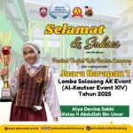 Keluarga Besar SD Mutu Balam Bangga atas Prestasi Alya Devina Sakhi di Al-Kautsar Event XIV