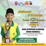Fahri Abdurrahman Raih Juara 3 Pencak Silat Putra O2SN Kecamatan Labuhan Ratu 2025