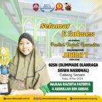 Lentur dan Penuh Energi, Najlaa Razhita Fathiya Raih Juara 1 Senam O2SN Kecamatan Labuhan Ratu 2025
