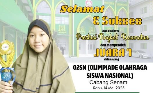 Lentur dan Penuh Energi, Najlaa Razhita Fathiya Raih Juara 1 Senam O2SN Kecamatan Labuhan Ratu 2025