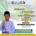 M. Zaky Anastiansyah Sabet Juara 1 MTQ Putra di Pentas PAI Kecamatan Labuhan Ratu 2025
