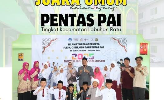 SD MUTU BALAM Raih Gelar JUARA UMUM Pentas PAI Kecamatan Labuhan Ratu 2025