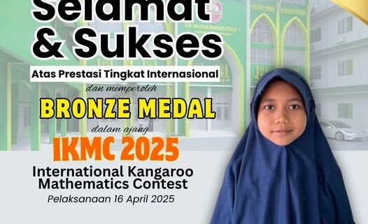 Tazkiya Alzaina W. Raih Bronze Medal di Kompetisi Matematika Internasional IKMC 2025