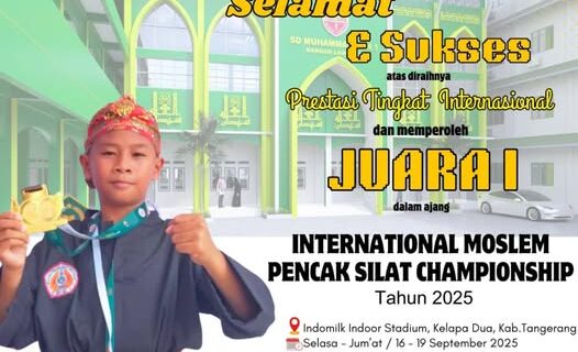 Fathan Almaisan Zhafar Raih Medali Emas Internasional di Kejuaraan Pencak Silat 2025