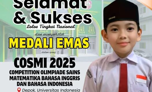 Dari Lampung ke UI: Abiyyu Keano El Husin Raih Emas COSMII 2025 & Lolos ke Tingkat Nasional