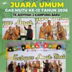 TK Aisyiyah 3 Kampung Baru Raih Juara Umum GAS MUTU Ke-12 Tahun 2026