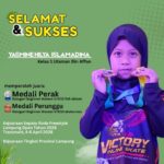 Yasmine Hilya Madina Raih Medali di Kejuaraan Sepatu Roda Freestyle Lampung Open 2026
