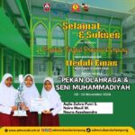 Selamat atas Raihan Medali Emas Tari Kreasi Islami oleh Siswi SD Muhammadiyah 1 Bandar Lampung di Porsenimu 2024