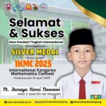 Silver Medal Tingkat Internasional oleh M. Zanaya Kenzie Nawawi dalam Ajang IKMC 2025