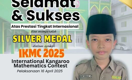 SD Muhammadiyah 1 Bandar Lampung Berikan Apresiasi Tinggi untuk Prestasi Internasional Muhammad Rasyid Rahmani di Ajang IKMC 2025