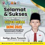 SD Muhammadiyah 1 Bandar Lampung Apresiasi Prestasi Internasional Raditya Jhoan Frananda di Ajang IKMC 2025