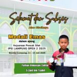 Fathan Almaisan Zahfar Persembahkan Medali Emas untuk SD Mutu Balam di Ajang IPSI Lampung Open 2 2025