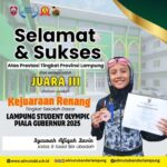 Apresiasi atas Prestasi Gemilang Syaurah Afiqah Zavin – Juara 3 Renang di Lampung Student Olympic Piala Gubernur 2025