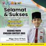 Prestasi Cemerlang Abiyyu Keano El Husin: Medali Emas Bahasa Inggris & Medali Perak Matematika di Ajang Nasional SMEC 2025