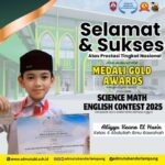 Abiyyu Keano El Husin Torehkan Prestasi Nasional – Raih Gold Medal Bahasa Inggris di SMEC 2025