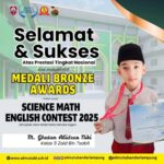 Bangga! M. Ghatan Abizar Niki Raih Bronze Medal Tingkat Nasional dalam Ajang Bergengsi SMEC 2025