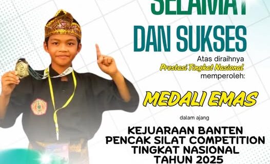 SD Mutu Balam Rayakan Prestasi Alif Fathur Rahman: Raih Medali Emas di Kejuaraan Nasional Pencak Silat Banten 2025