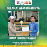 Abi Ihwanuddin, M.Pd Raih Juara I Lomba Tilawah Al-Qur’an pada Semarak Milad Muhammadiyah Ke-113 dan HGN 2025