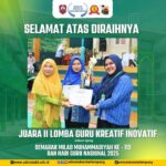 Ibu Siti Julaeha, S.Pd Raih Juara II Lomba Guru Kreatif Inovatif pada Semarak Milad Muhammadiyah Ke-113 & HGN 2025