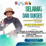 SD Mutu Balam Sampaikan Selamat atas Prestasi Bapak M. Rizkal Fajri, M.Pd sebagai Juara Harapan 1 Lomba Mendongeng pada Porsenimu Ke-2 Provinsi Lampung 2025