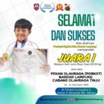 SD Muhammadiyah 1 Bandar Lampung Apresiasi Prestasi Juara I Cabor Tinju PORKOT Bandar Lampung 2025