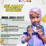 SD Muhammadiyah 1 Bandar Lampung Ucapkan Selamat dan Sukses kepada Misha Jingga Kanoza, Juara ORCA Fest IV Piala Ketua KONI Metro 2025
