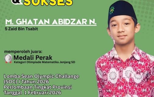 SD Mutu Balam Kembali Torehkan Prestasi di Ajang SOC I Tingkat Provinsi 2026