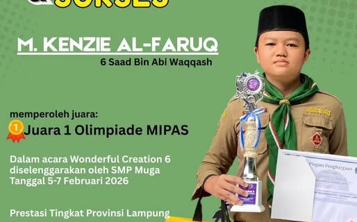SD Muhammadiyah 1 Bandar Lampung (SD Mutu Balam) Apresiasi Prestasi Gemilang Siswa dalam Ajang Wonderful Creation 6 Tahun 2026