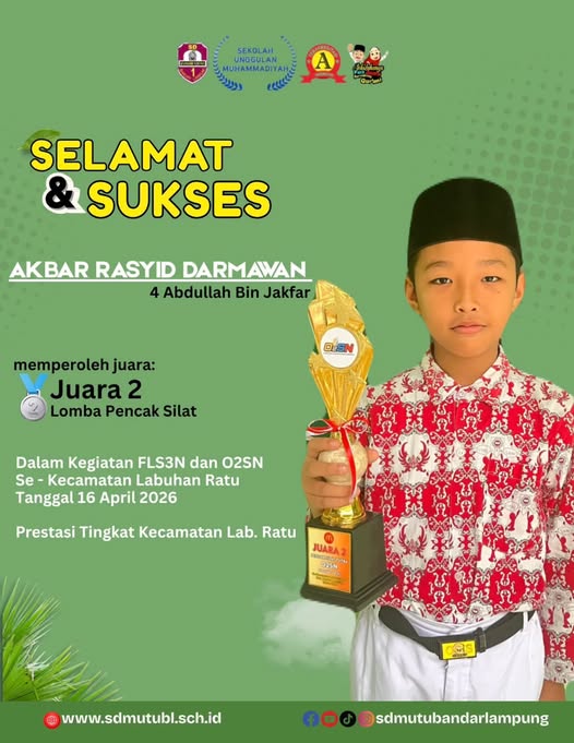 Gemilang di Arena O2SN 2026, Siswa SD Mutu Balam Kembali Torehkan Prestasi Membanggakan di Cabang Pencak Silat