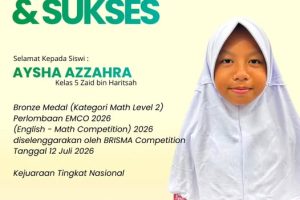 Aysha Azzahra Raih Medali Perunggu EmCo 2026, Buktikan Kemampuan Matematika di Tingkat Nasional