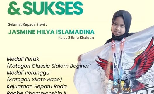 Gemilang di Lintasan, Jasmine Hilya Madina Persembahkan Dua Medali untuk SD Muhammadiyah 1 Bandar Lampung